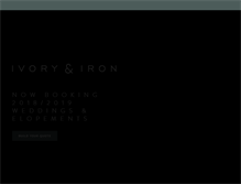 Tablet Screenshot of ivoryandiron.com